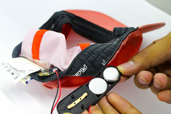Gorra Neopixel Wearable TBem