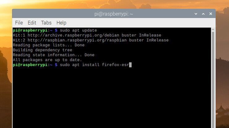 Guía de comandos Raspberry Pi