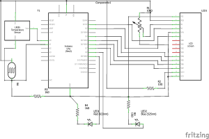 leer temperatura y luz arduino