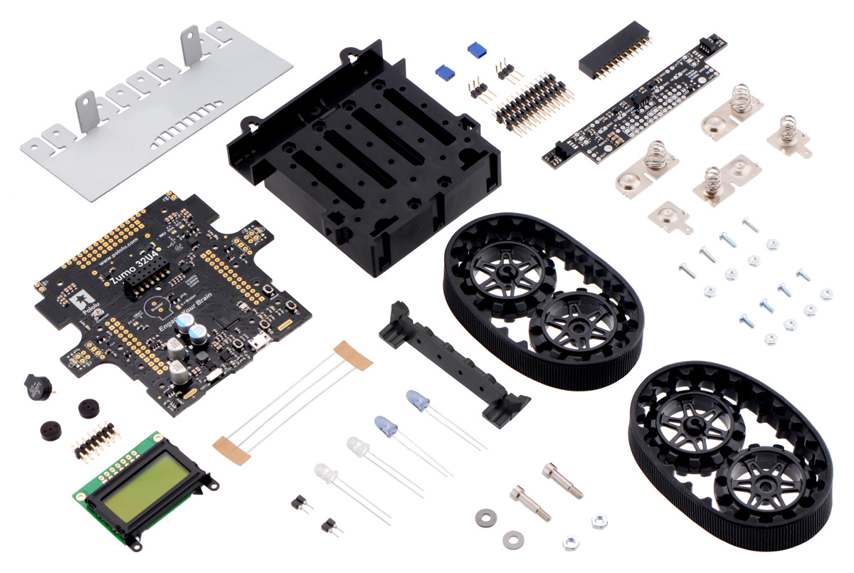 Kits completos para Armar Sumobot Pololu. TeslaBEM. México.